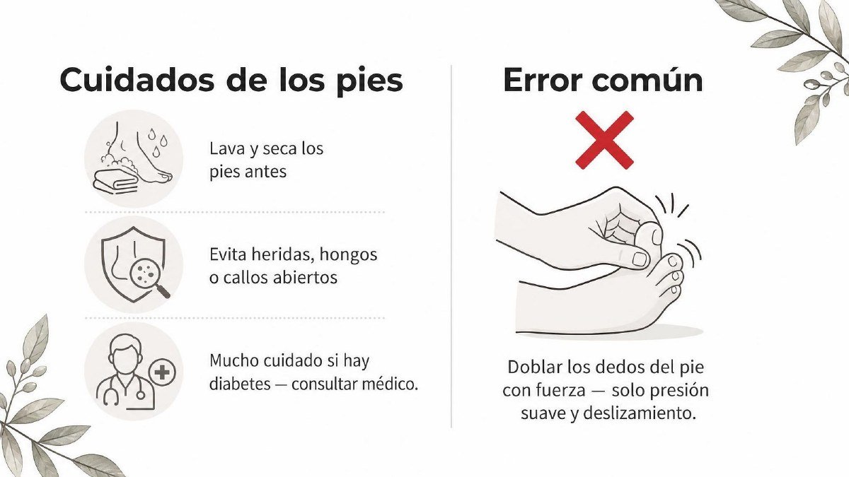 Página interna de masaje para parejas